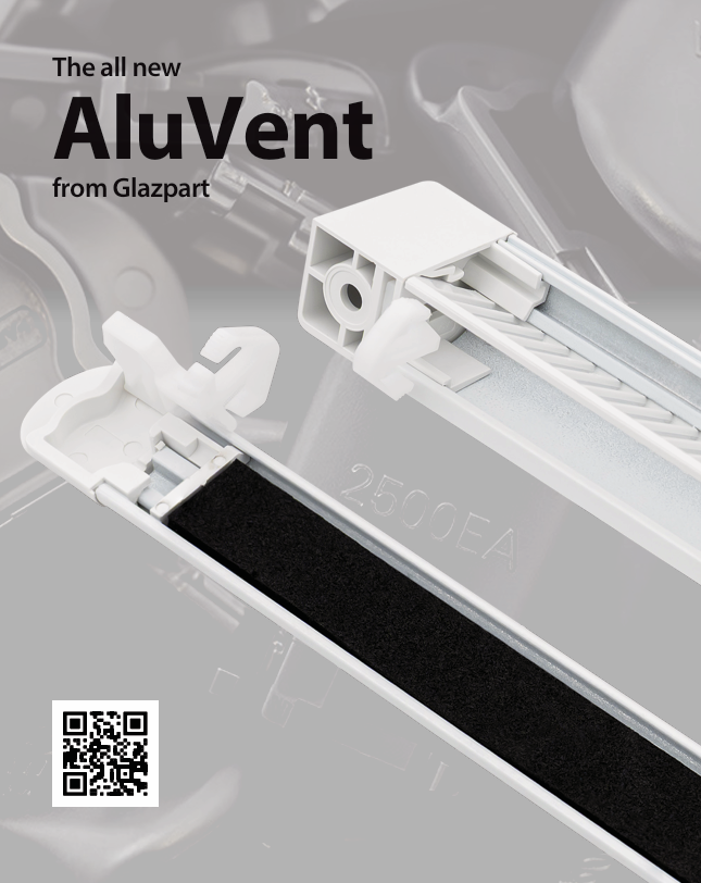 GLAZPART LAUNCHES THE ALUVENT